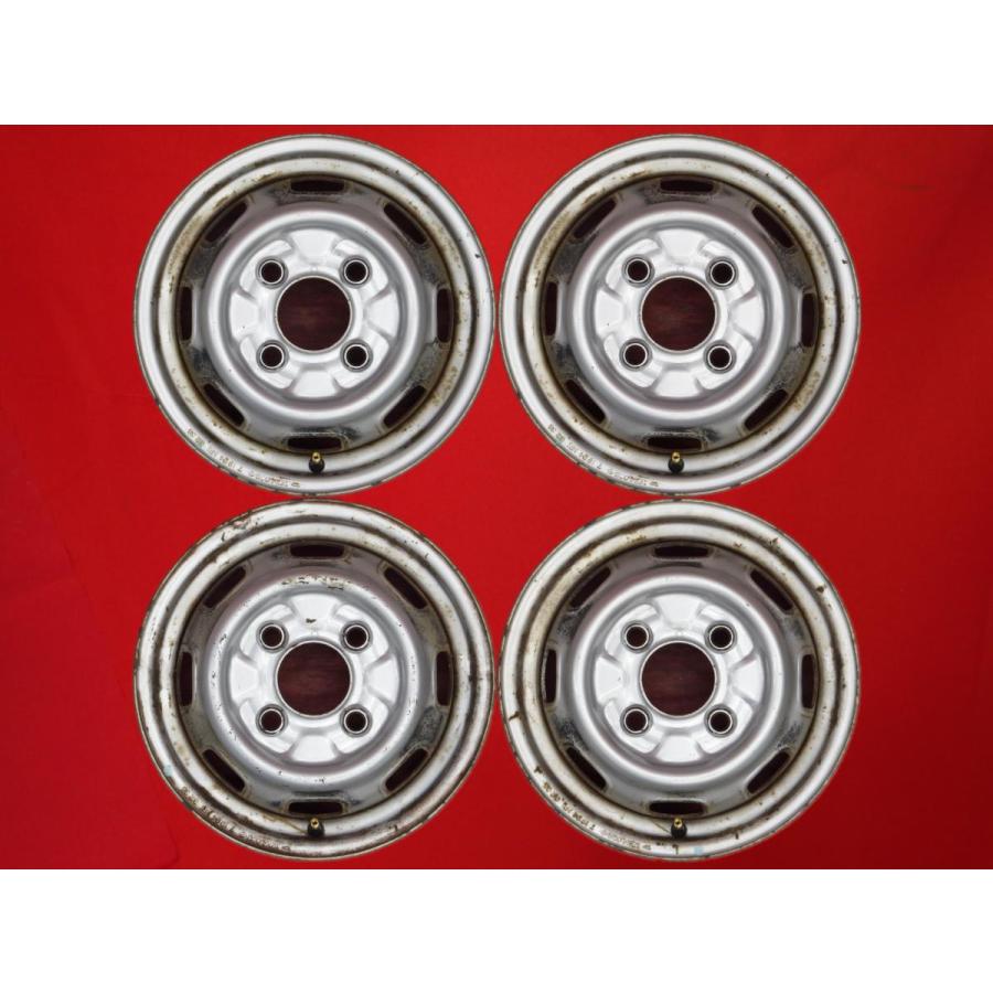 激安 4本セット】ダイハツ 純正 スチール 鉄ホイール 鉄チン 中古品 12