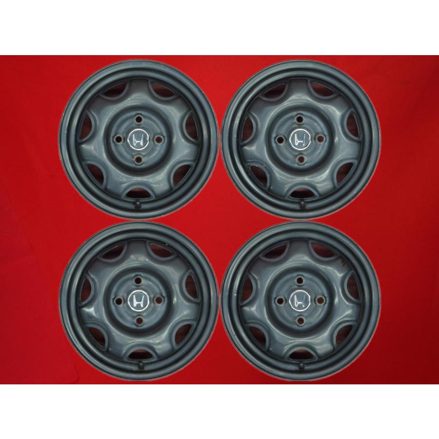激安 4本セット】ホンダ 純正 スチールホイール 鉄ホイール 鉄チン