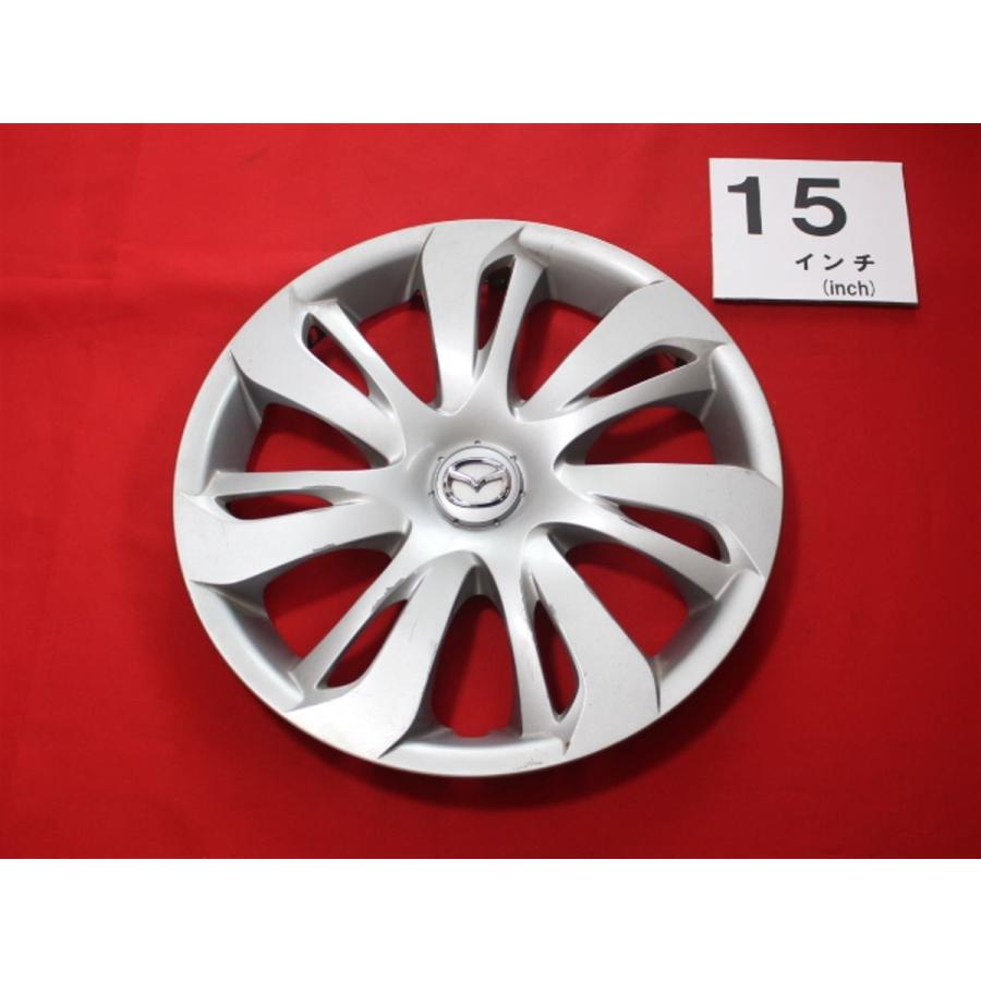 1枚 マツダ デミオ MAZDA2 マツダ2 15インチ 純正 中古 フルホイール