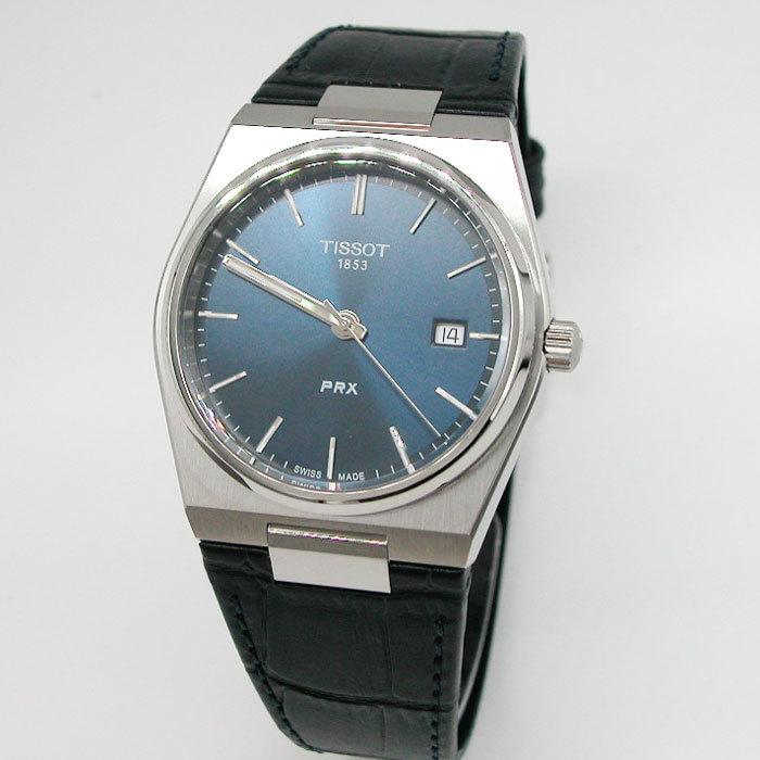 TISSOT（ティソ） 腕時計 TISSOT PRX ピーアールエックス ブルー文字盤