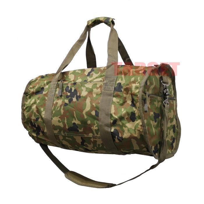 陸上自衛隊 迷彩 ボストンバッグ 防水軽量 約36L （ストームクロス