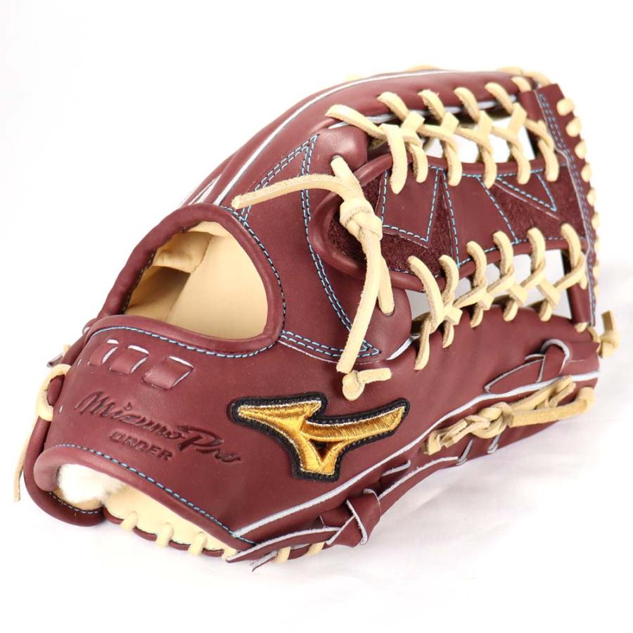 むりかのx】ミズノプロ 硬式グローブ ブラウン MizunoPro 硬式グローブ