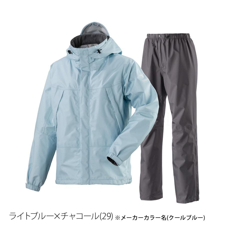 MIZUNO（ミズノ） レインウェア 上下 カッパ 雨具 セットアップ