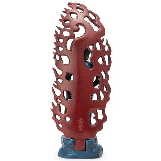 不動明王 合金製青彩色 15.5cm【牧田秀雲作】 : 仏壇・仏具販売-仏壇屋