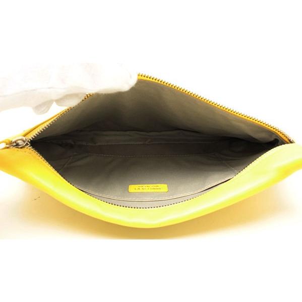 JIMMY CHOO（ジミーチュウ） クラッチバッグ レザー イエロー 星