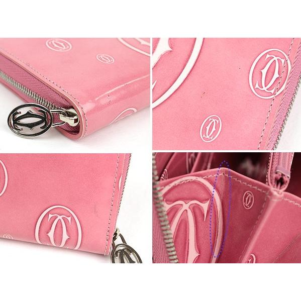 Cartier（カルティエ） カルティエ□ハッピーバースデー 長財布 ピンク