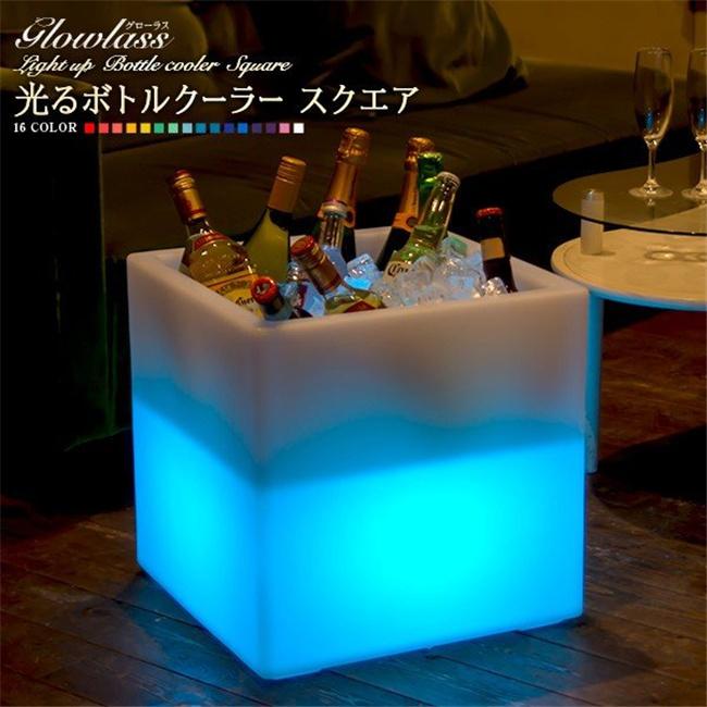 スーパーPayPay シャンパンクーラー led 光る ボトルクーラー ワイン