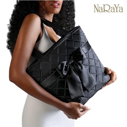 NaRaYa（ナラヤ） 【 タイ ナラヤ NaRaYa リボンバッグ バケツ型 M