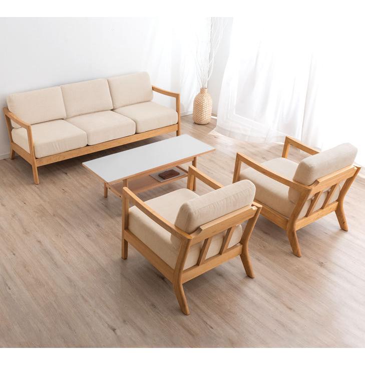 タンスのゲン ソファー 一人掛け 北欧 おしゃれ ソファー 天然木 1人