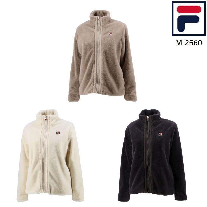 FILA（フィラ） フェイクファー トラックジャケット VL2560 ウィメンズ