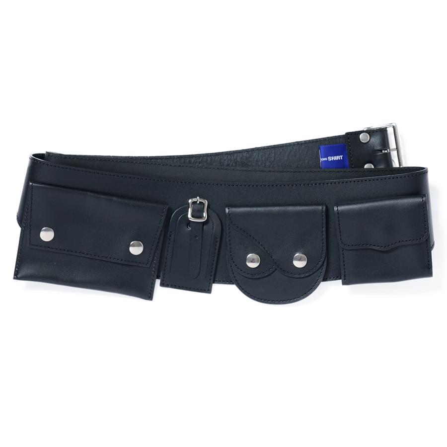 COMME des GARCONS（コムデギャルソン） レザーマルチポケット ベルト