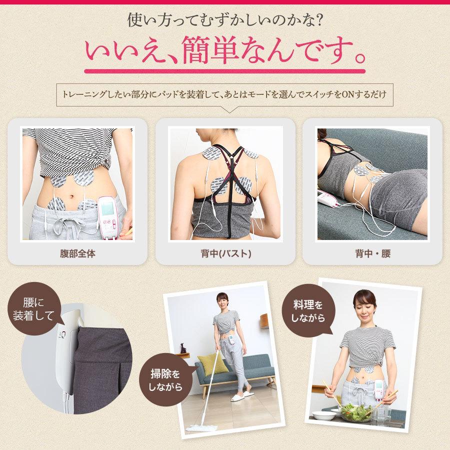 ダイエット業界最高クラス最大出力25万Hz! 日本製 複合高周波EMS