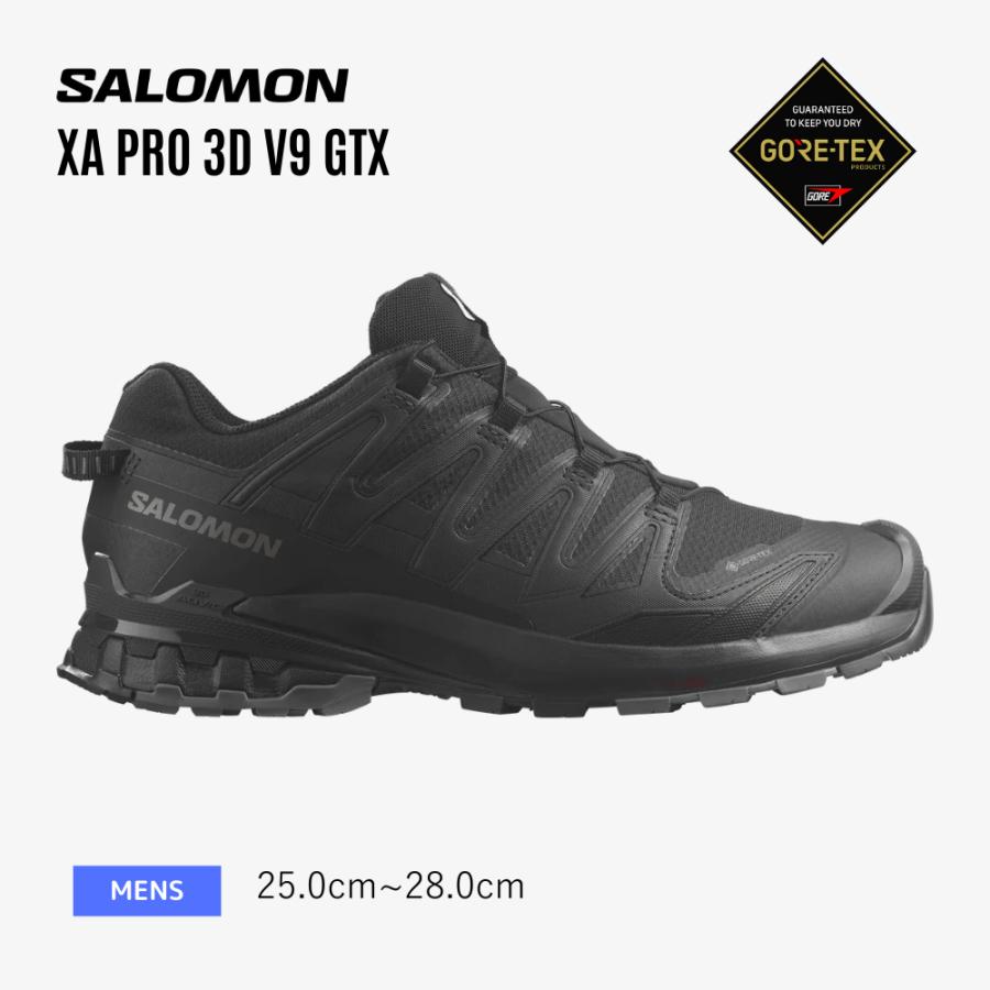 SALOMON（サロモン） XA PRO 3D V9 GTX L472701 ブラック ゴアテックス