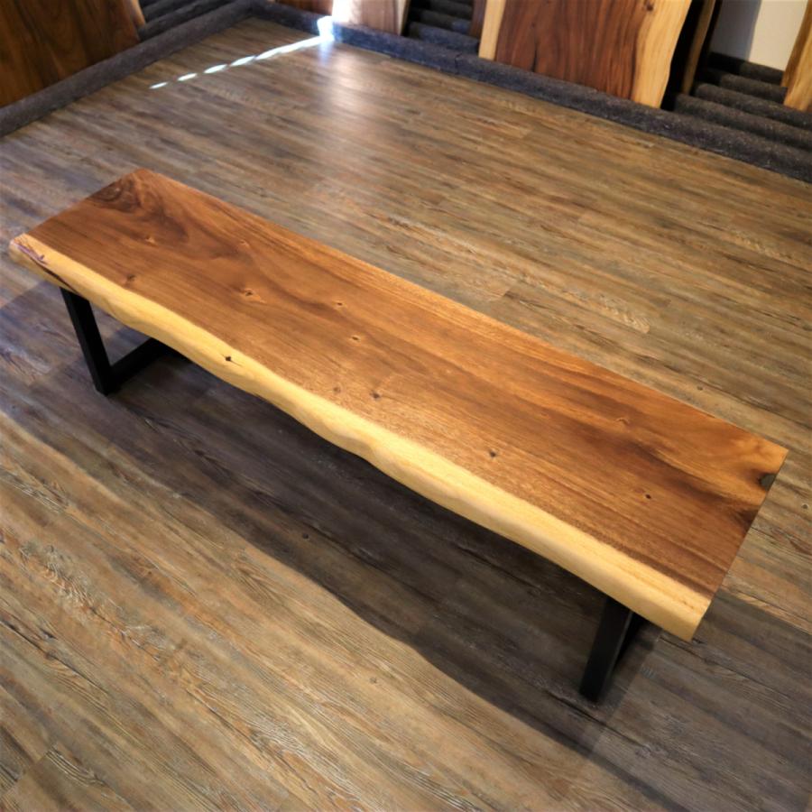 一枚板 ベンチ モンキーポッド 一枚板テーブル 1枚板 1枚板テーブル