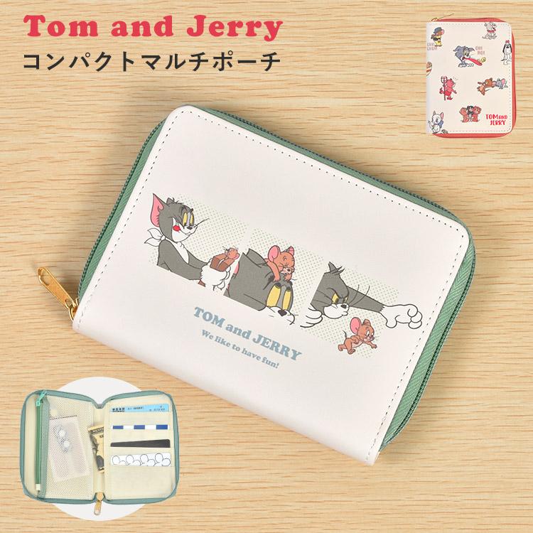 マルチケース トムとジェリー 診察券 保険証 お薬 パスポートケース