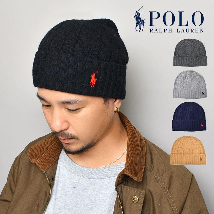 POLO RALPH LAUREN（ポロ・ラルフローレン） ニット帽 メンズ