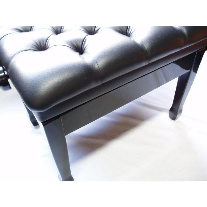 コンサートピアノ椅子(ピアノイス/ピアノベンチ) 17ボタン止め 60cm