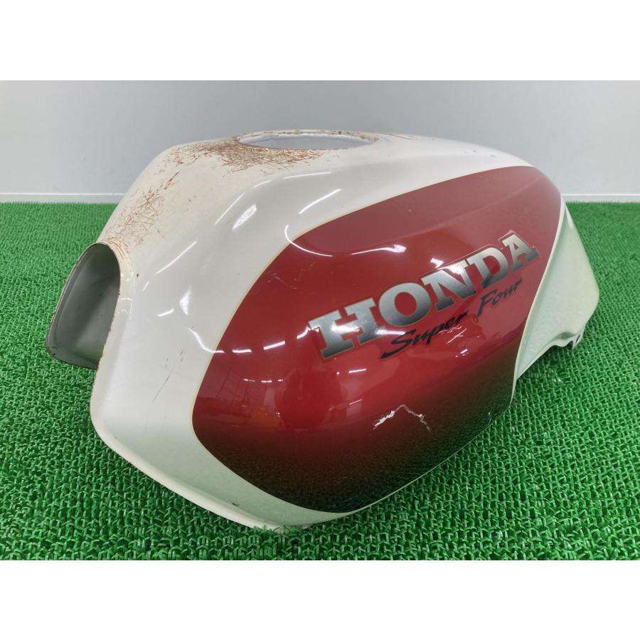 ホンダ（HONDA） CB1300SF タンク 白/赤 MAZ 純正 中古 バイク 部品