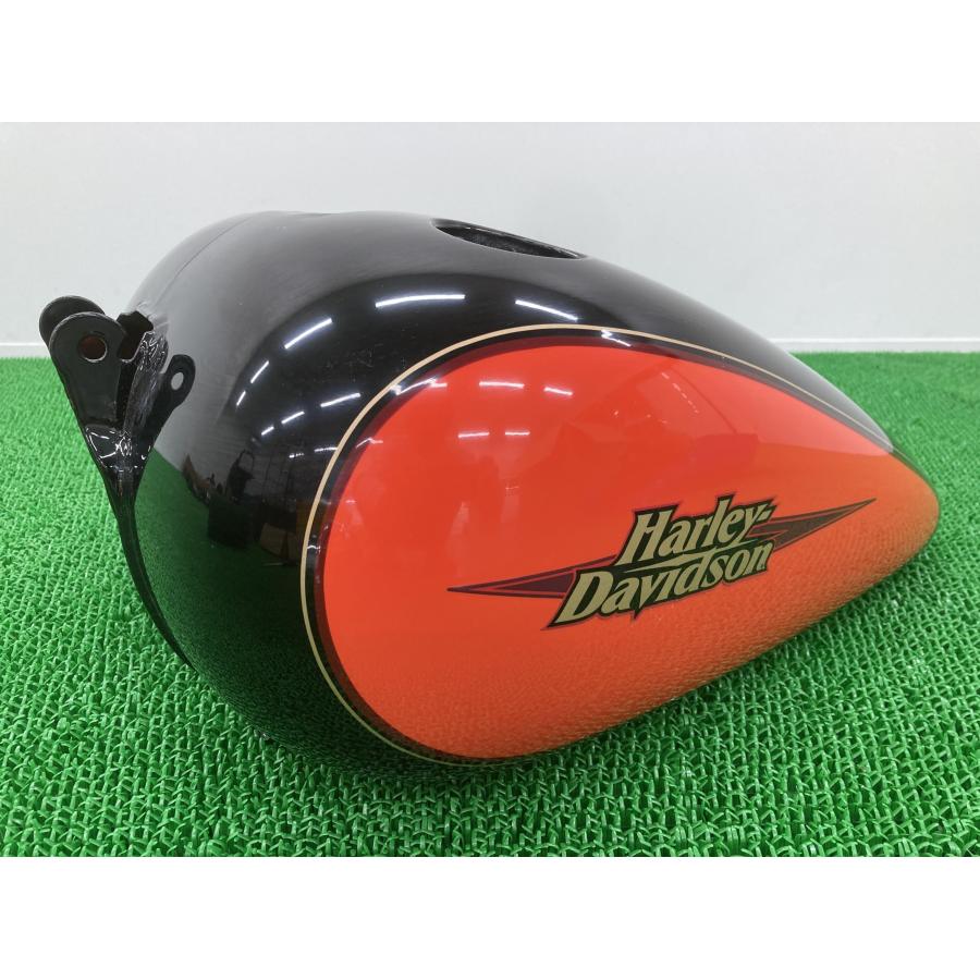 FXDL1450 タンク 黒/橙 61593-04B ハーレー 純正 中古 バイク 部品 04