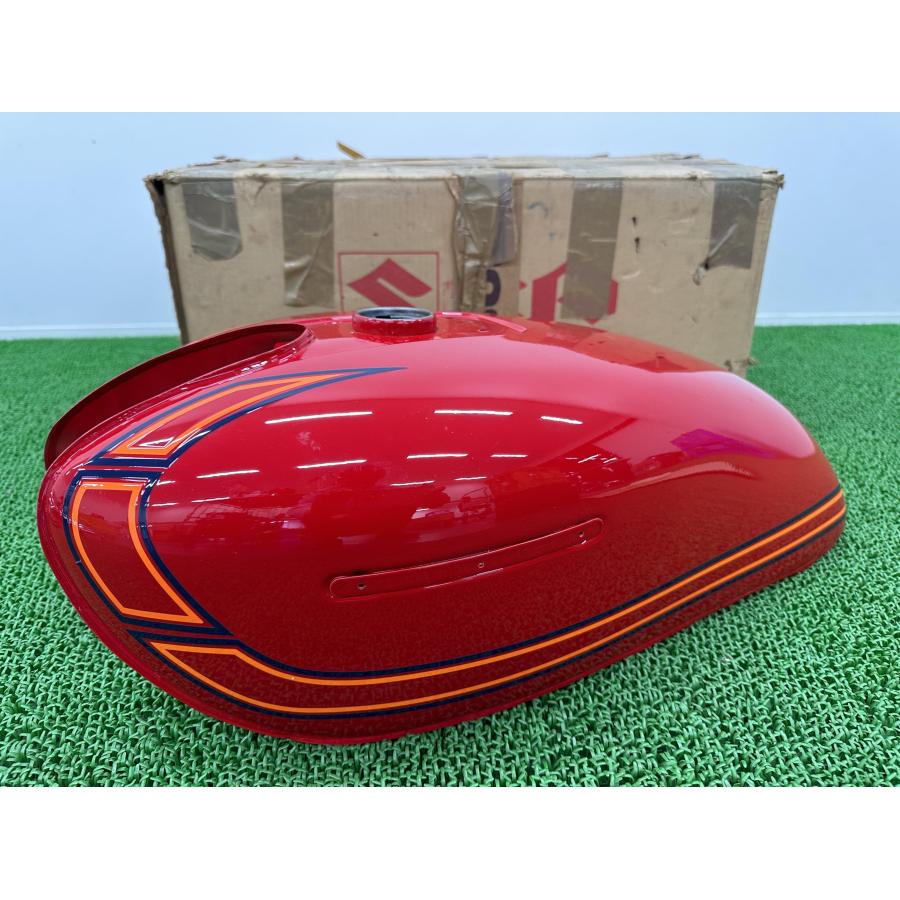 スズキ（SUZUKI） GS400 タンク 赤 純正 新品 バイク 部品 GS400E2 未