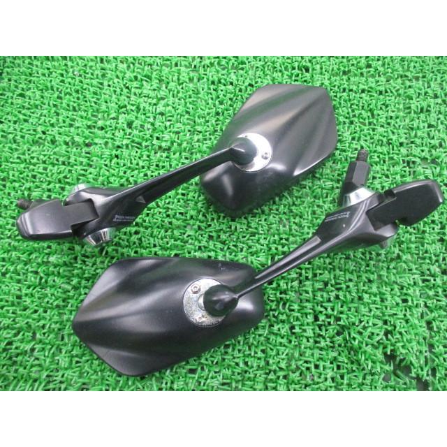 ナポレオン製 ミラー 左右 社外 中古 バイク 部品 AOS3 シャークミラー