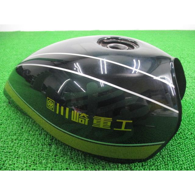 カワサキ（Kawasaki） ゼファー750 タンク 深緑M 純正 中古 バイク