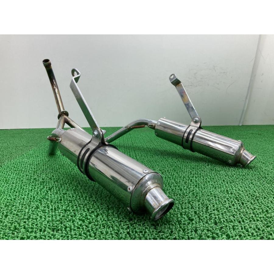 モンキー マフラー 社外 中古 バイク 部品 Z50J Monkey ステン ツイン