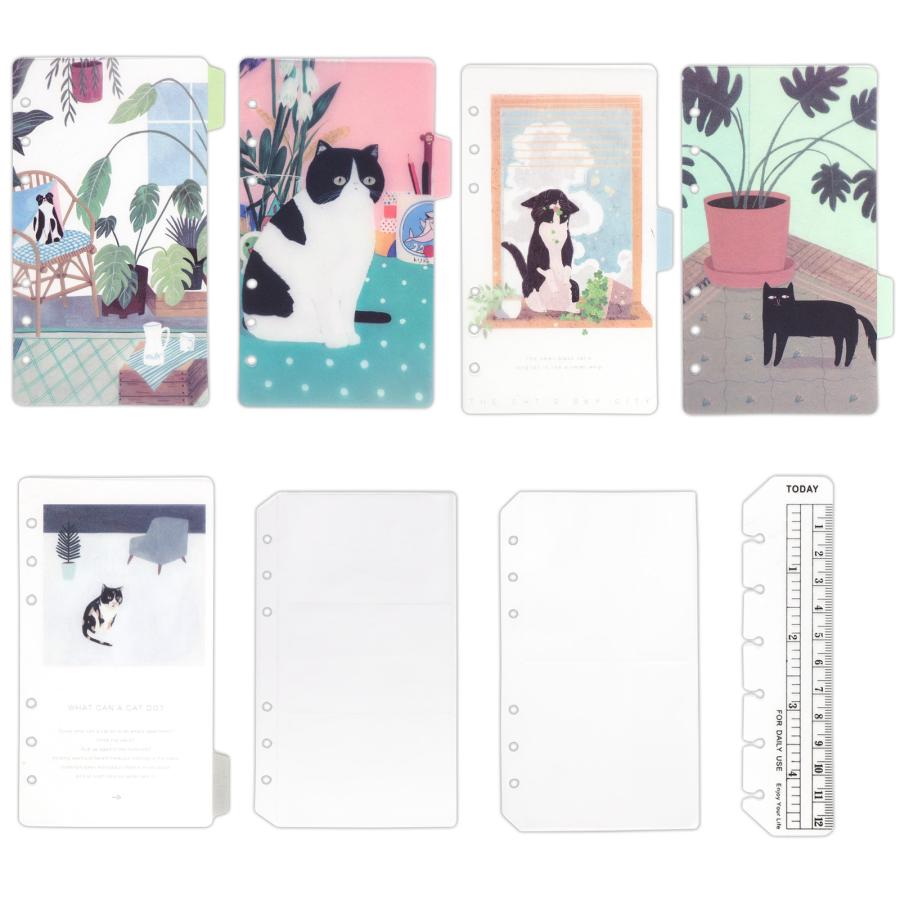 TSUKURIRO B6 バイブルサイズ プラスチック インデックス 6穴 システム