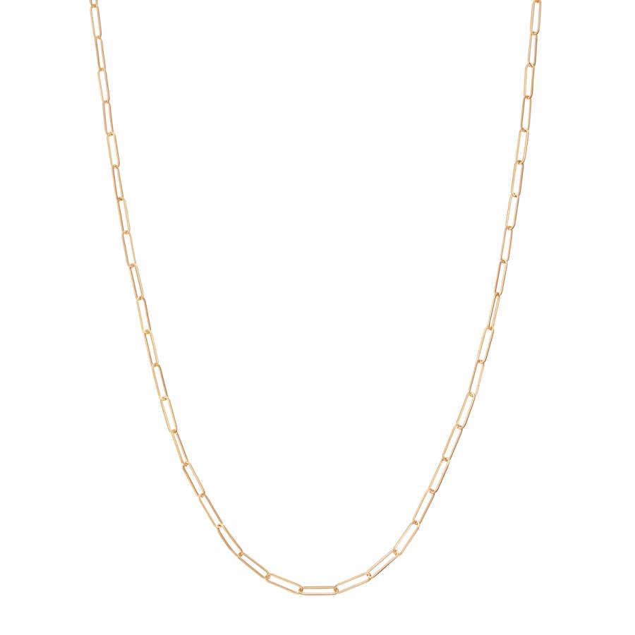 ジュエリーツツミ K18イエローゴールドネックレス（45cm