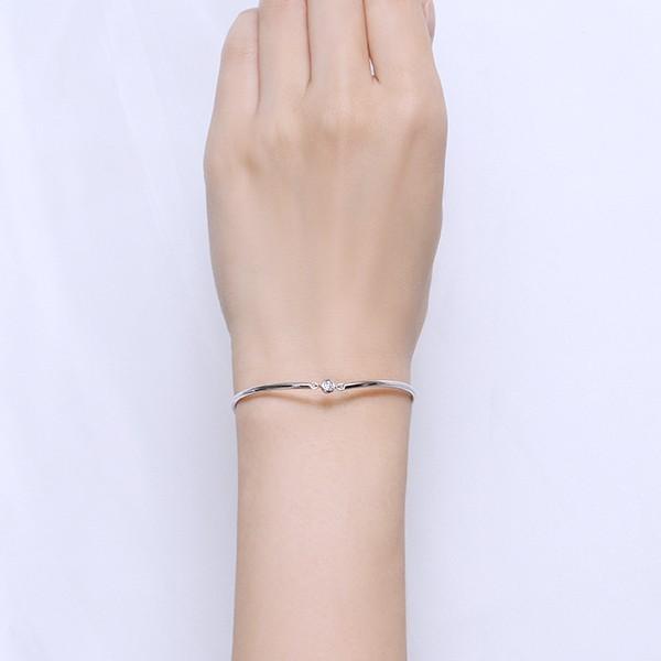 ジュエリーツツミ プラチナダイヤモンドブレスレット : ジュエリー