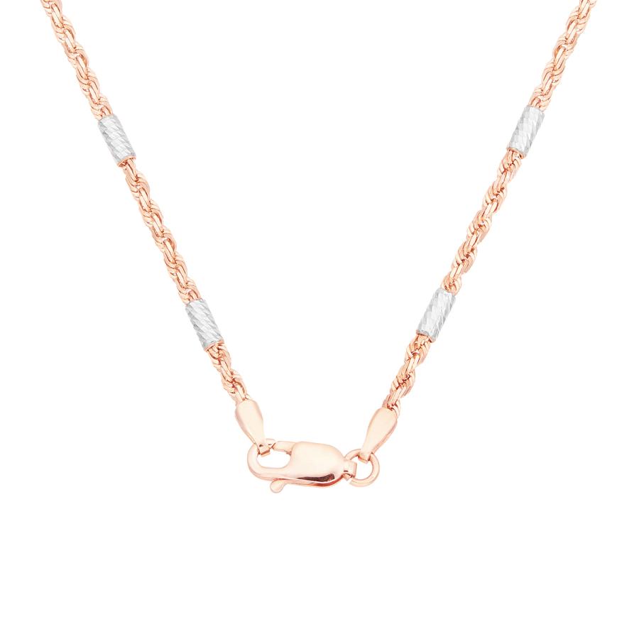 ジュエリーツツミ K10ピンクゴールド/K10ホワイトゴールドブレスレット