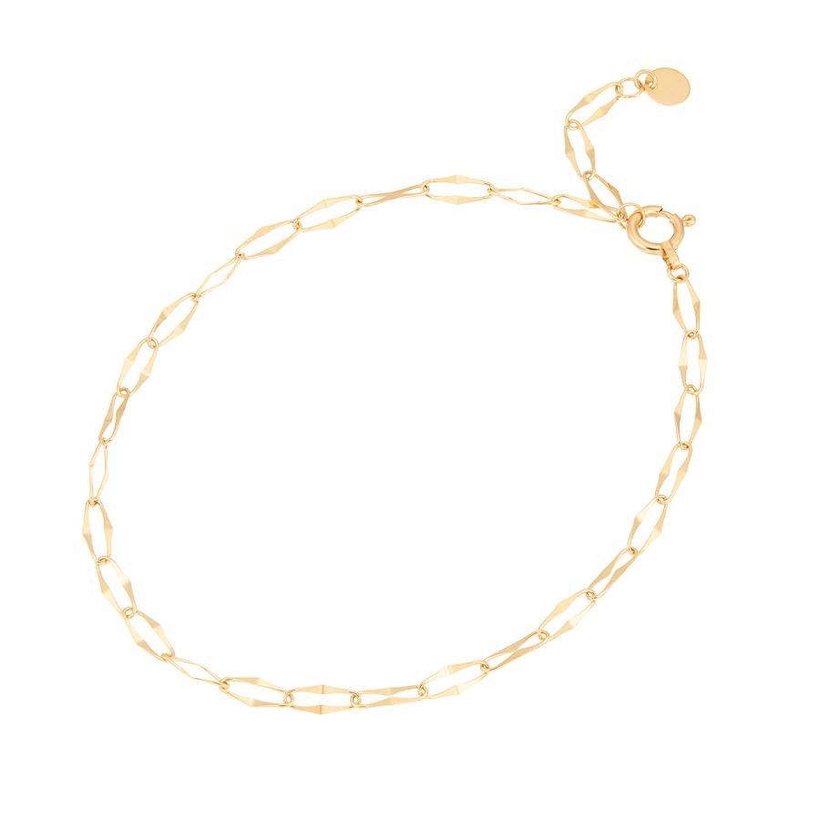 ジュエリーツツミ K10イエローゴールドブレスレット : ジュエリー