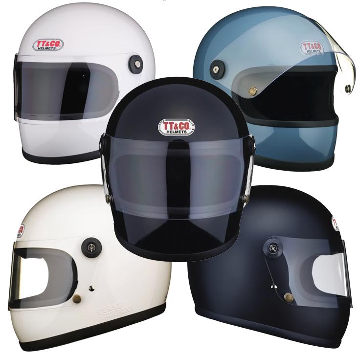 TT＆CO. バイク ヘルメット フルフェイスヘルメット スター シールド