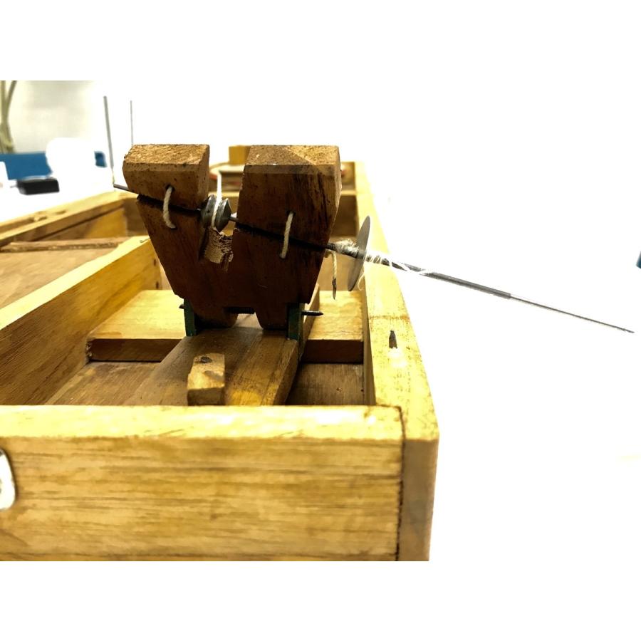 糸を紡ぐボックスチャルカ 糸車 コーティングなし : つむぎ - 通販