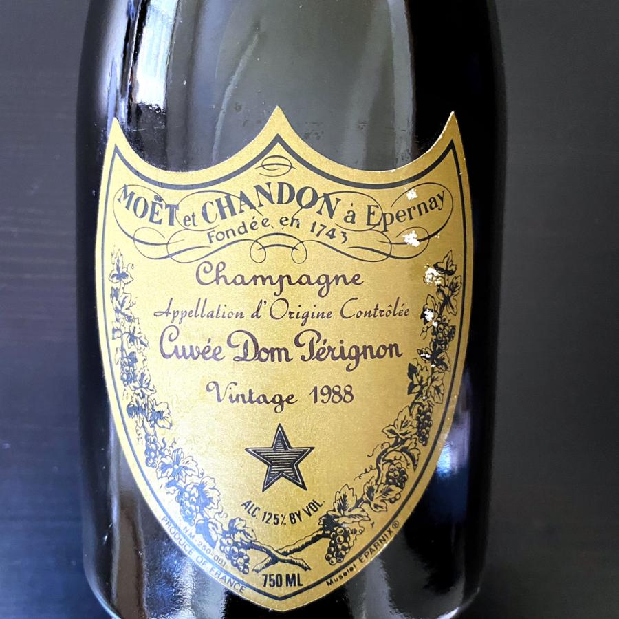 ドンペリニヨン 1988 DOM PERIGNON / Moet & Chandon 箱無し