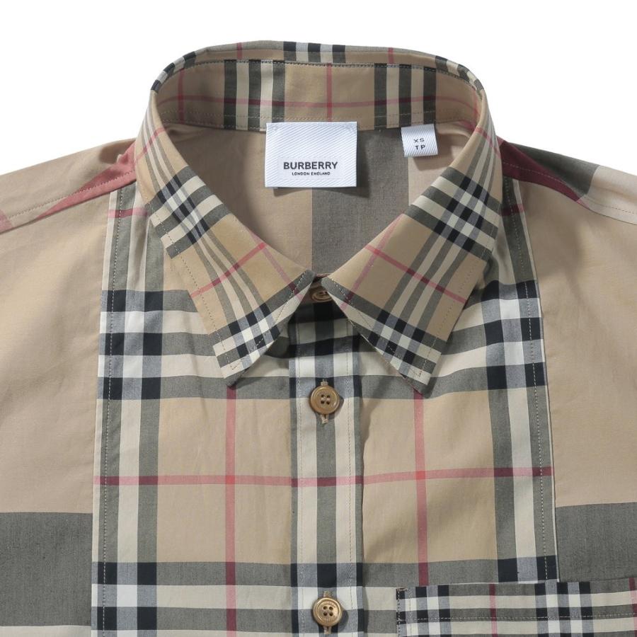 BURBERRY（バーバリー） シャツ メンズ チェックシャツ パッチワーク