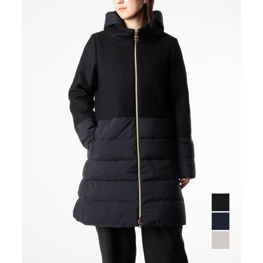 HERNO（ヘルノ） HERNO Capes ケープ ECOWOOL AND ECOAGE LONG JACKET