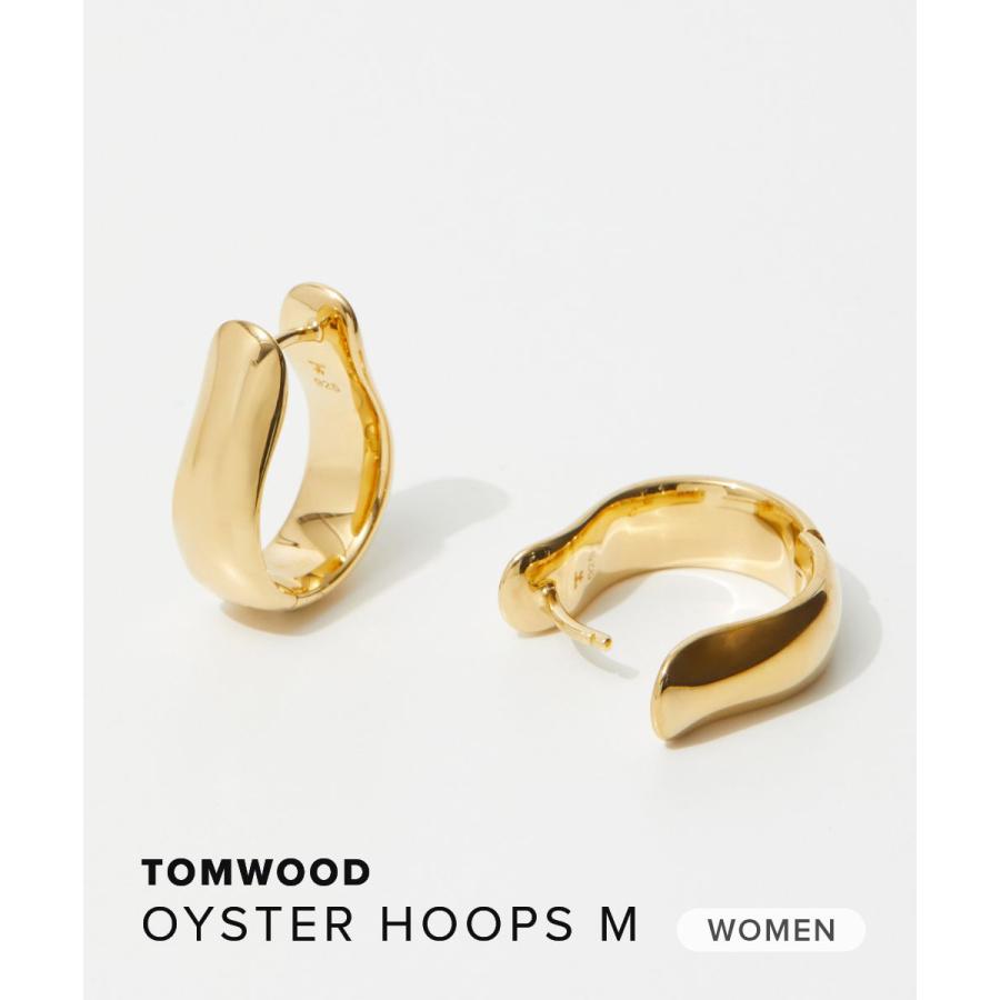 TOM WOOD（トムウッド） TOM WOOD Oyster Hoops Medium Gold