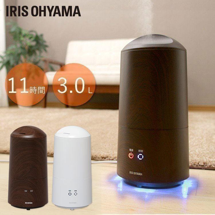 IRIS OHYAMA（アイリスオーヤマ） 加湿器 おしゃれ スチーム式 卓上