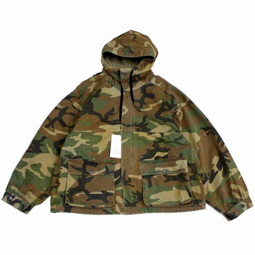 ANCELLM アンセルム 25AW CAMO ZIPUP HOODIE カモ ジップアップ