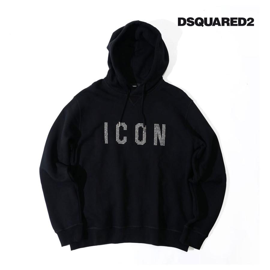 DSQUARED2 ICON ディースクエアード メンズ パーカー プルオーバー