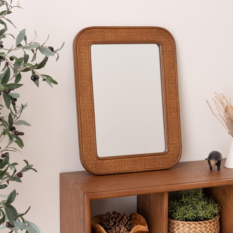 東谷 鏡 壁掛け ミラー 壁面 ウォールミラー アジアン アンティーク調