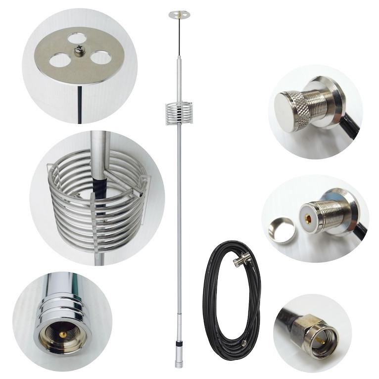 ワンセグ・フルセグアンテナCB無線タイプ（ケーブル付）SUN