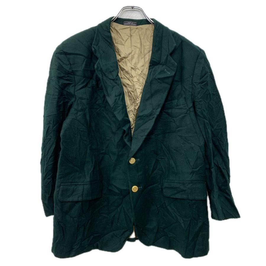 Woolrich テーラードジャケット L グリーン ウールリッチ ウール100