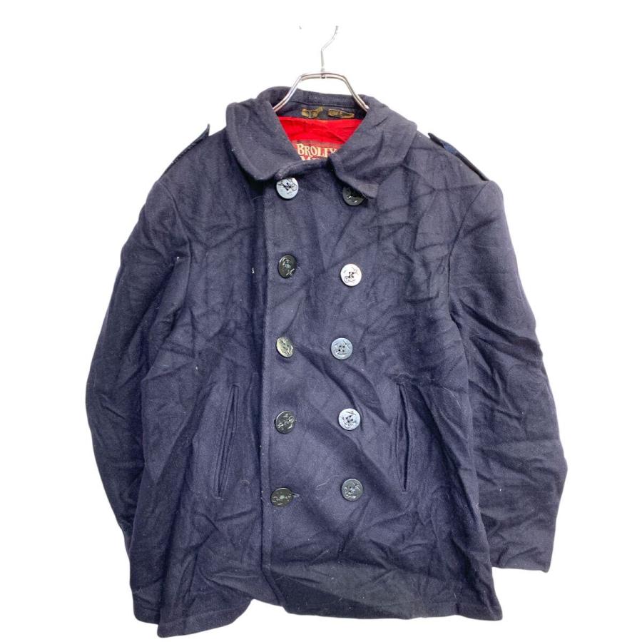 BROLLY MALE BY McGREGOR Pコート Lサイズ マックレガー ネイビー