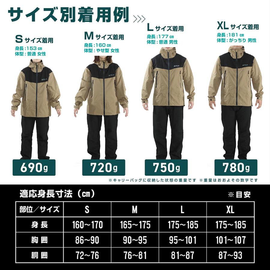 VASTLAND（ヴァストランド） VASTLAND 3レイヤーストレッチレイン