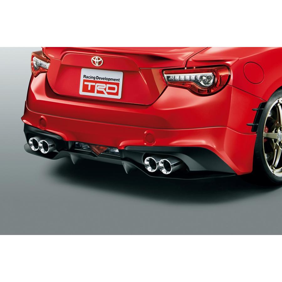 TRD 【TRD/ティーアールディー】 リヤバンパースポイラー 素地 トヨタ