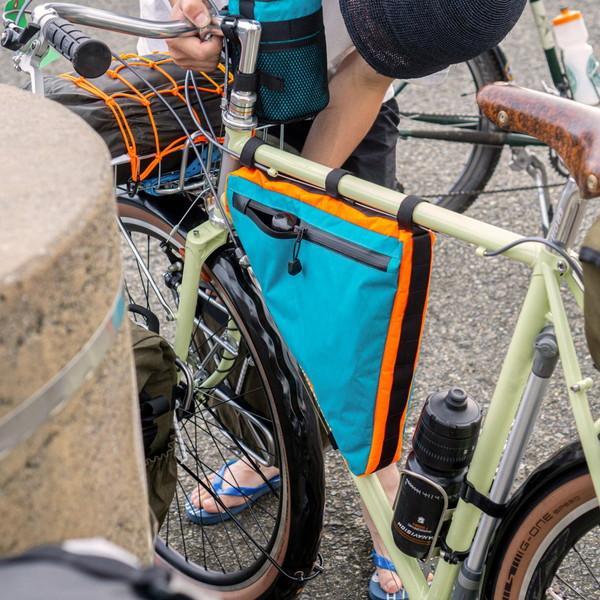 フェアウェザー FAIRWEATHER frame bag ADV x-pac/coyote Mサイズ