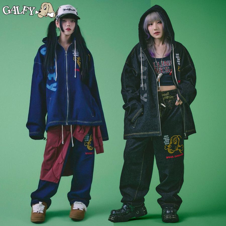 GALFY（ガルフィー） あの時の後輩 SETUP デニム セットアップ 上下