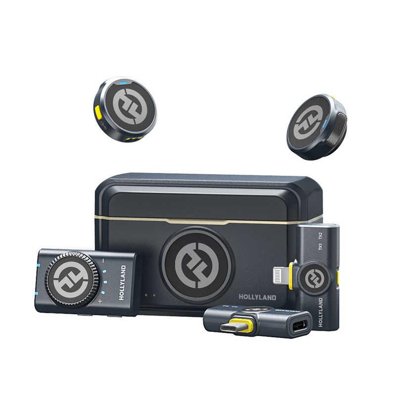 HOLLYLAND Lark M2 Combo(Shine Charcoal) ワイヤレスラベリア